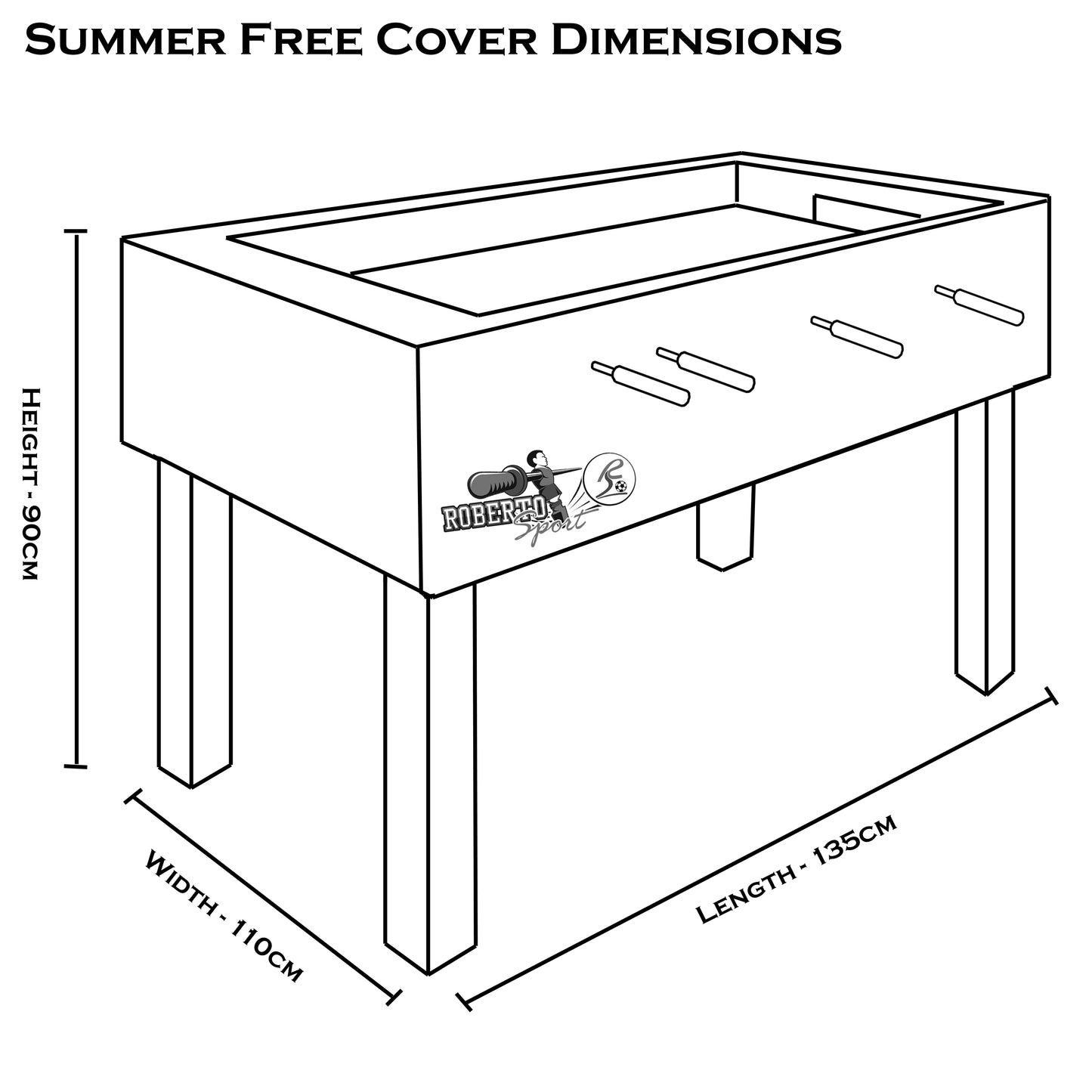 Summer Free Cover Football Table
