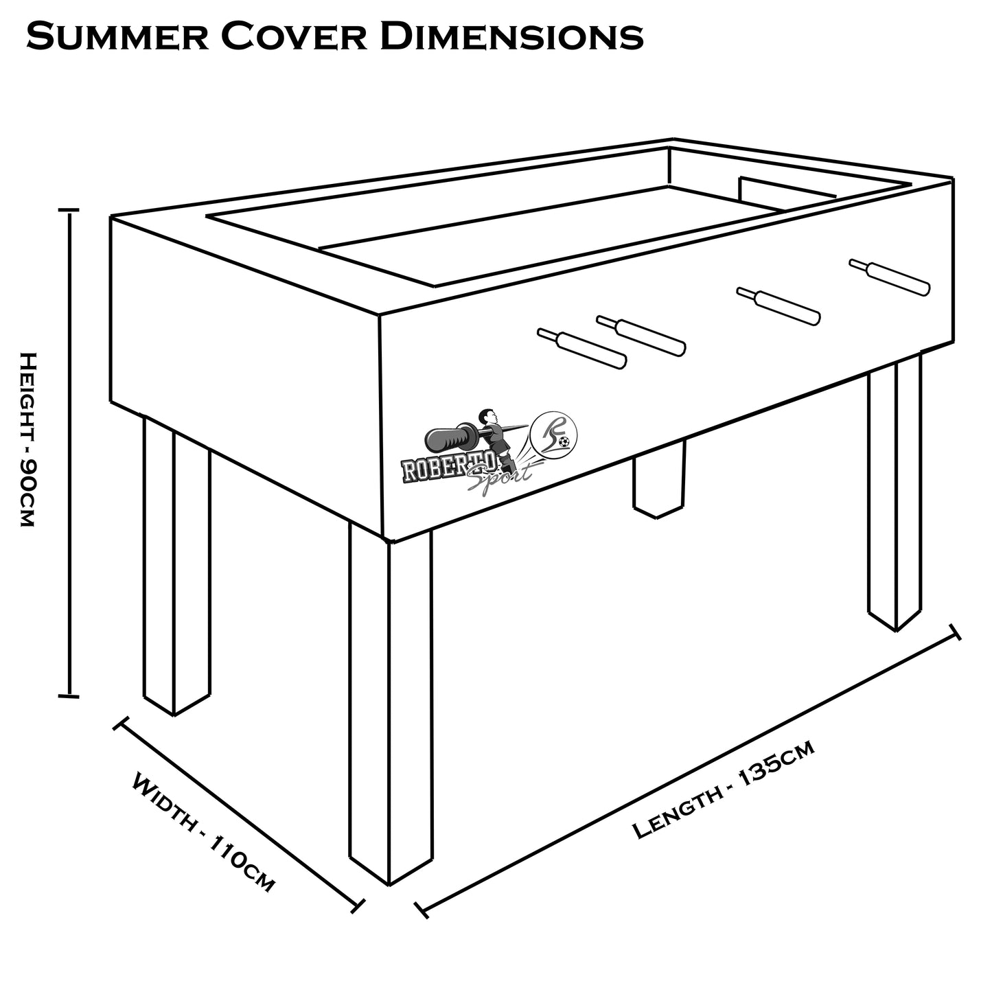 Summer Cover Football Table (Coin Op)