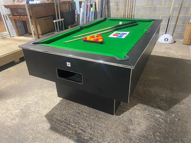 Superpool Black Pearl Pool Table with Match Play Accessories