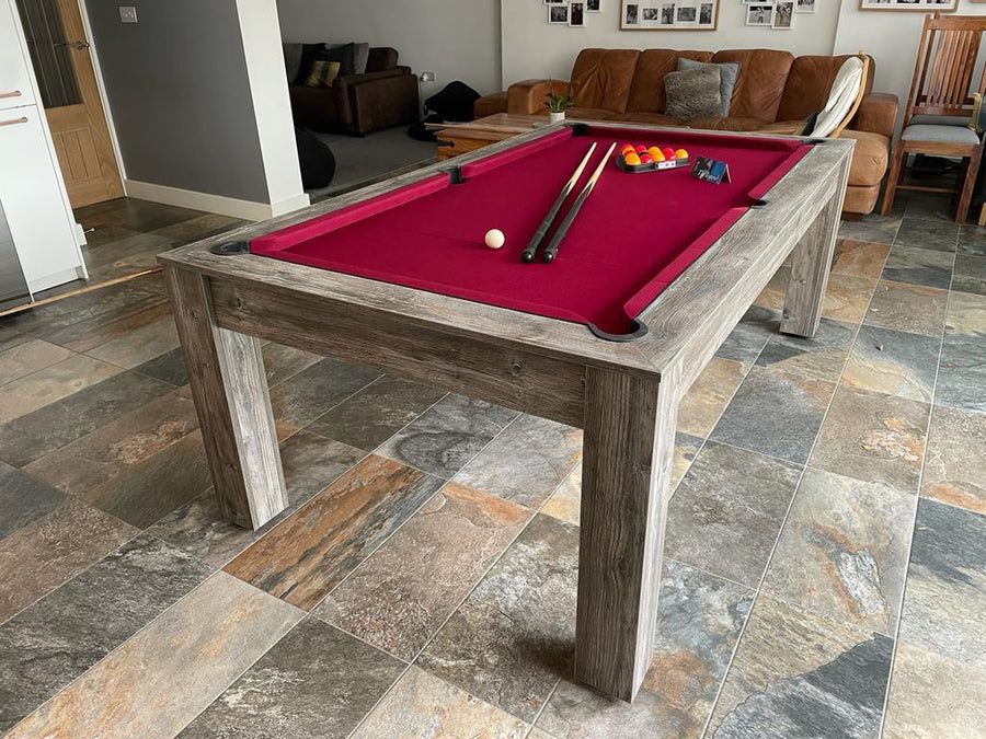 Rosetta Superior Finish English Pool Dining Table by SUPERPOOL
