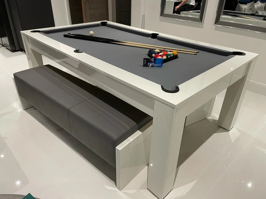 Rosetta Classic Finish English Pool Dining Table by SUPERPOOL
