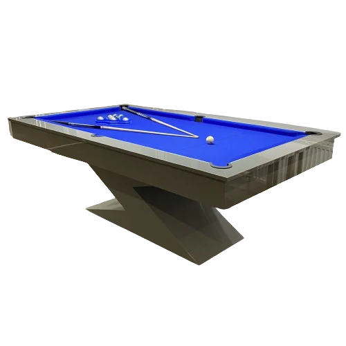 Gloss Grey LIGHTNING Pool Diner Table by Superpool UK