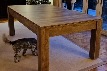 Rosetta Superior Finish English Pool Dining Table by SUPERPOOL