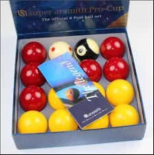 Aramith PROCUP Red and Yellow Championship Set as seen on TV