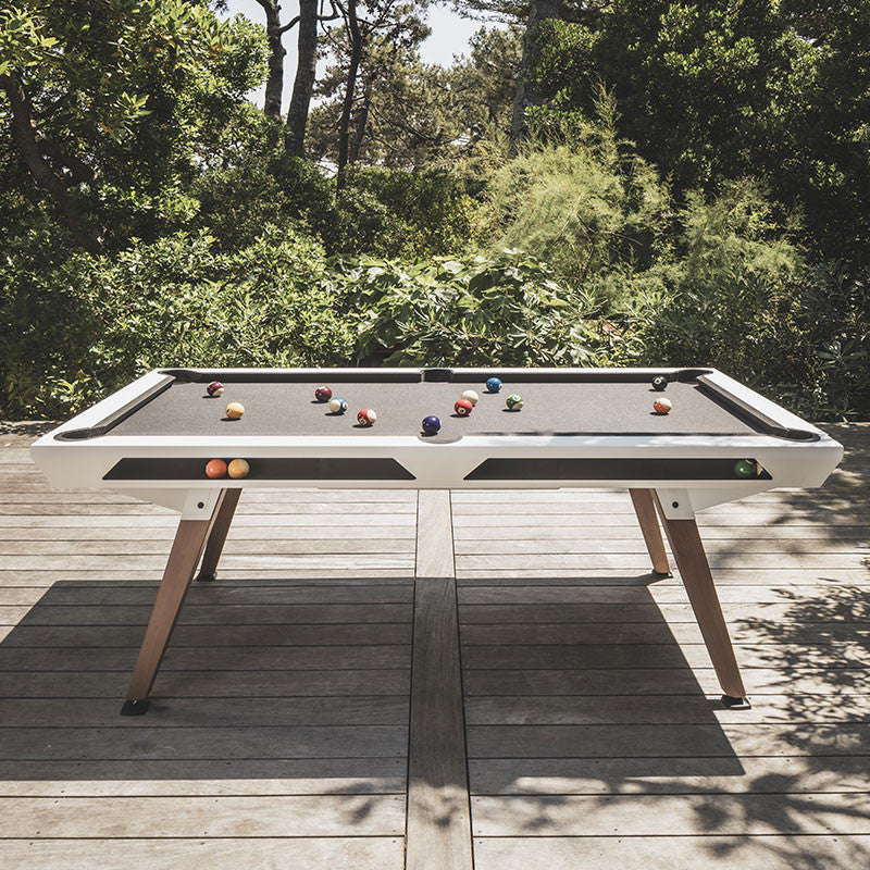 Origin Outdoor Pool Table - White Frame
