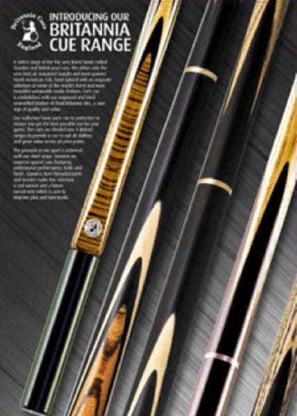 Satan Britannia 8 Ball Pro Cue Two Piece