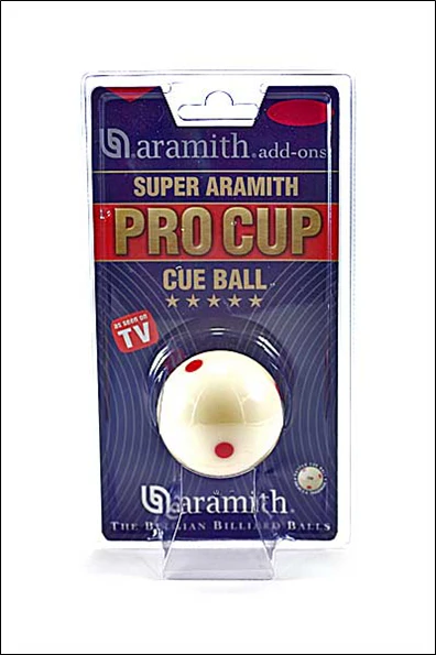 Aramith ProCup Spoted White Ball 1"7/8ths