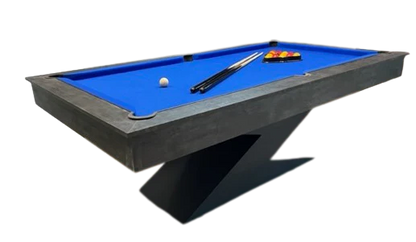 The MONACO GREY LIGHTNING Pool Diner Table by Superpool UK