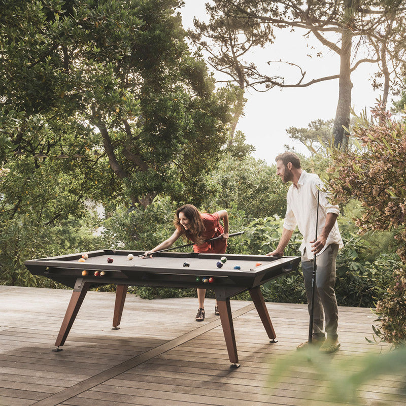 Origin Outdoor Pool Table - Black Frame