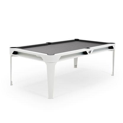 Hyphen Outdoor Pool table Black Grey Frame / Light Grey Cloth