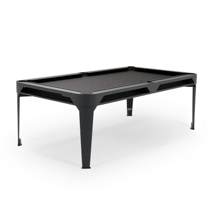 Hyphen Outdoor Pool table Black Grey Frame / Dark Grey Cloth